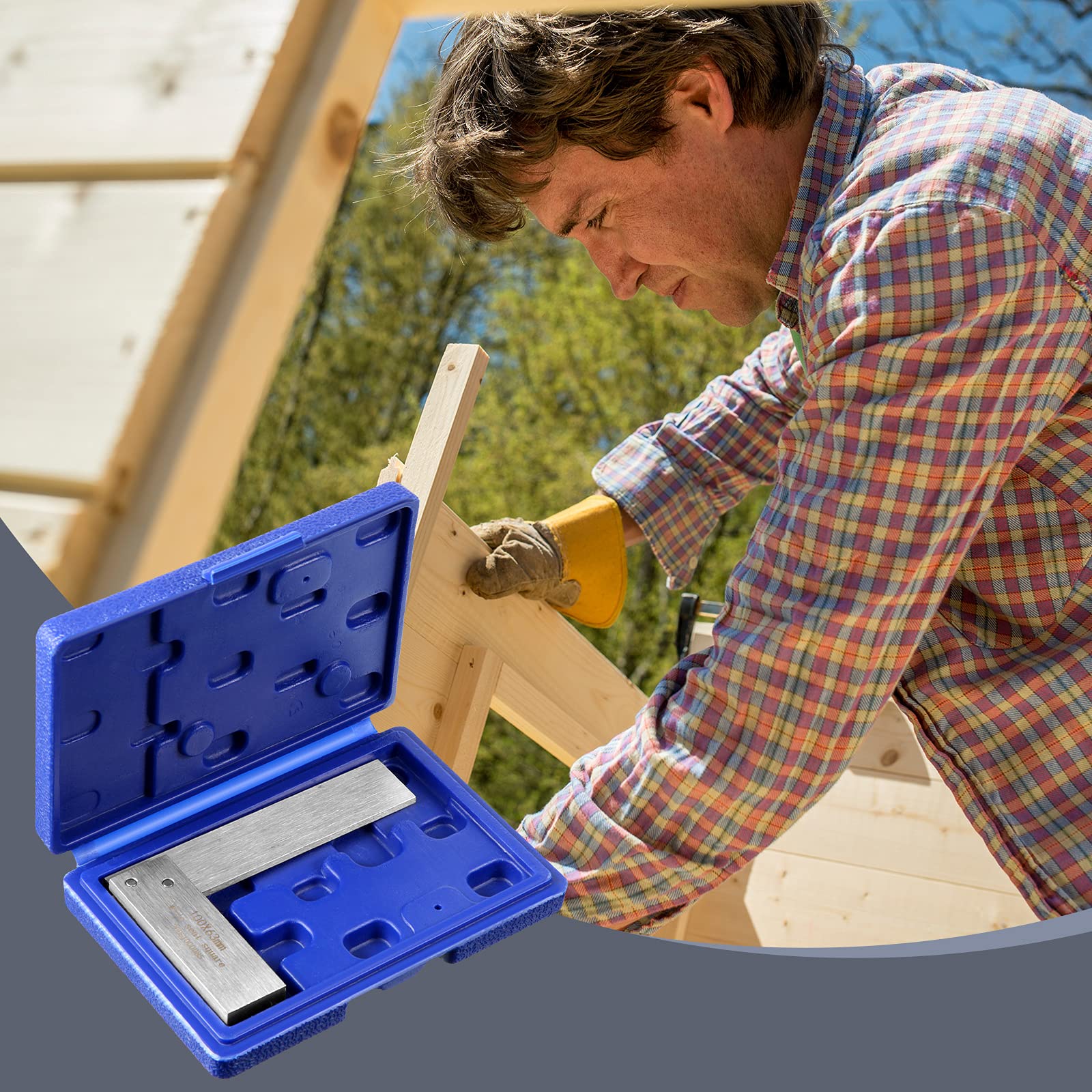 Frienda machinist square 90-degree edge ensures reliable right angles.