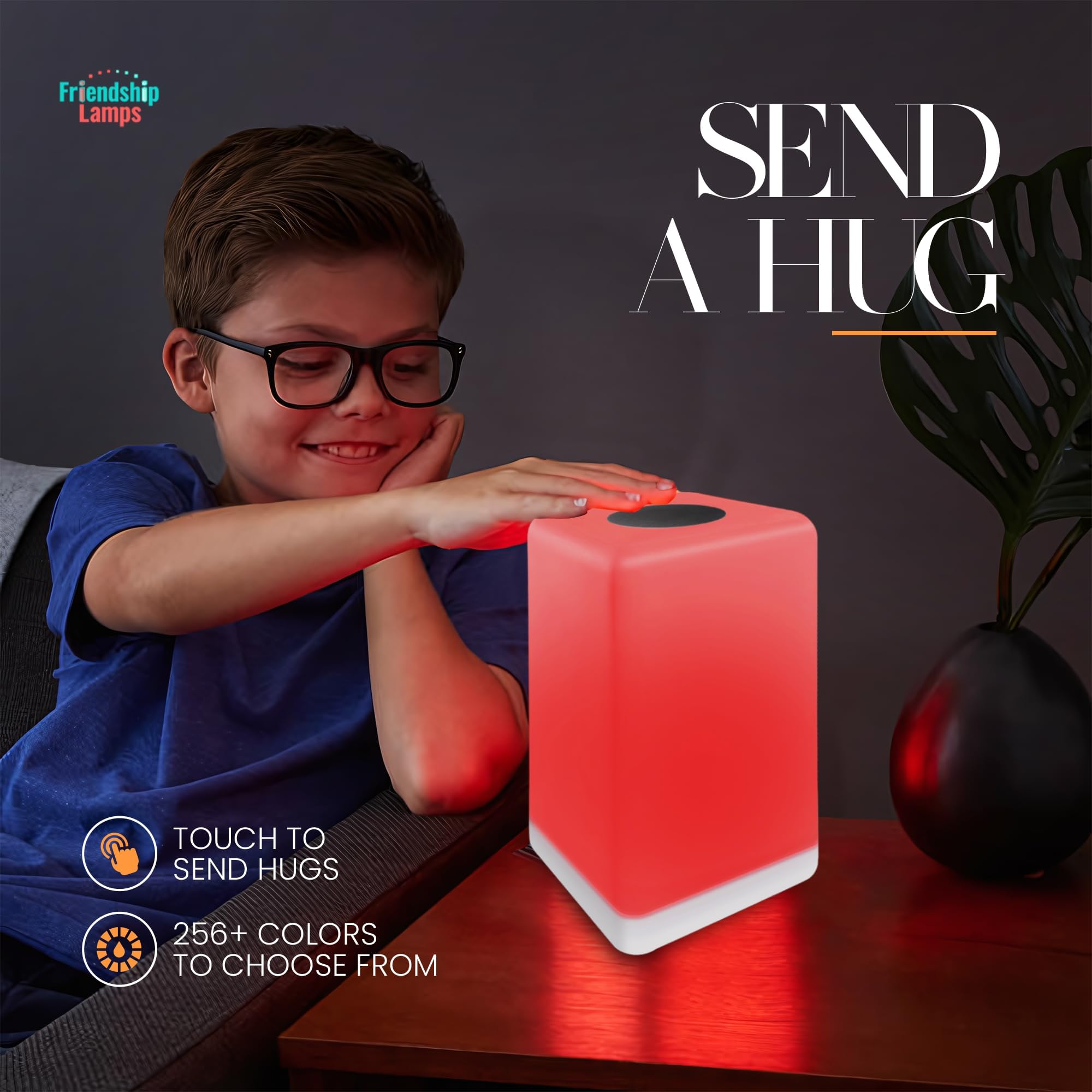 FriendLi by Filimin offers over 250 colors for customizable ambiance.