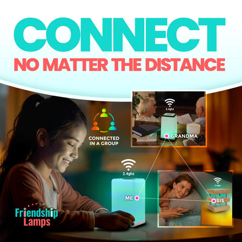 FriendLi by Filimin app controls color and brightness remotely.