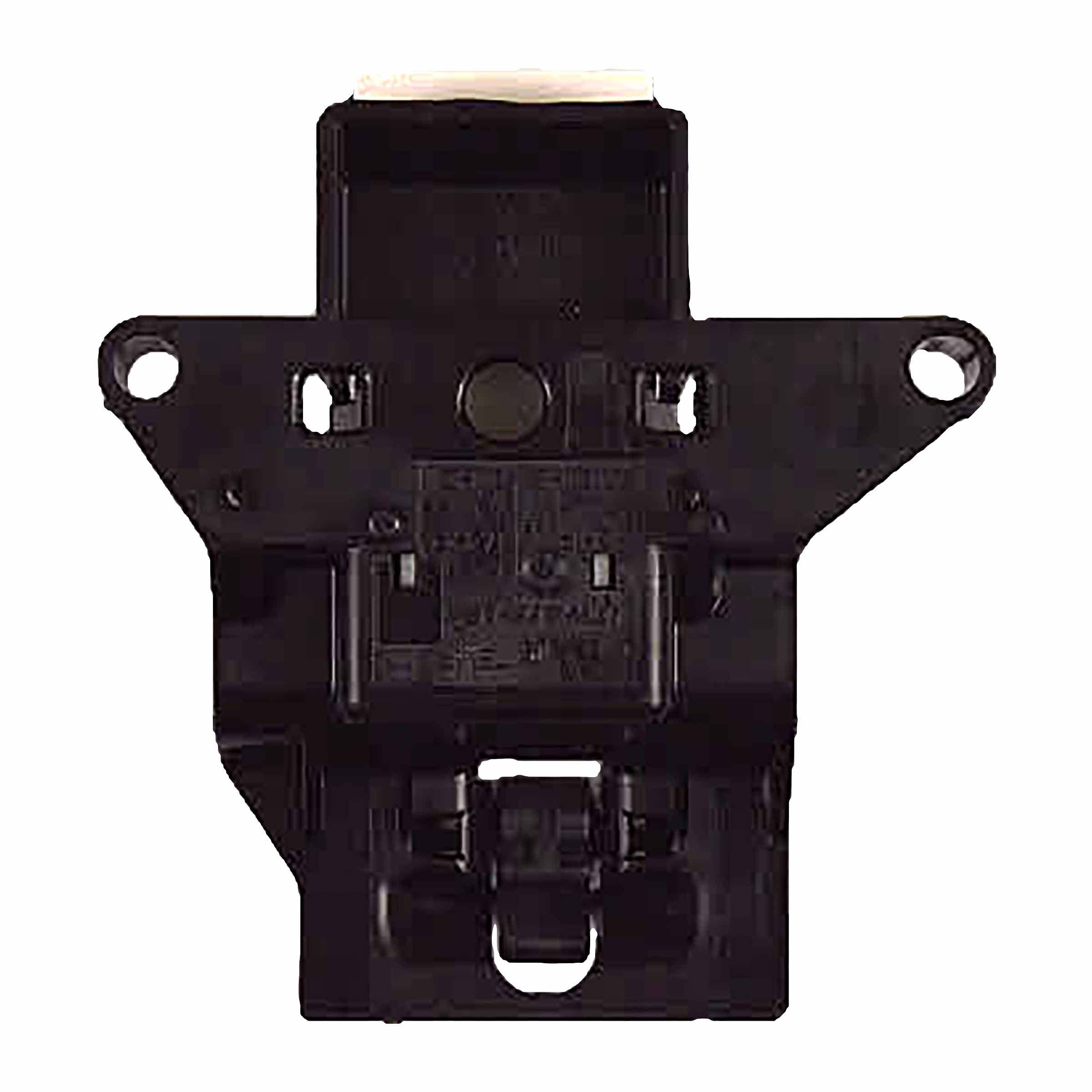 Frigidaire dishwasher door latch close-up highlighting durable construction