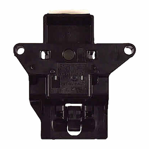 Frigidaire dishwasher door latch close-up highlighting durable construction