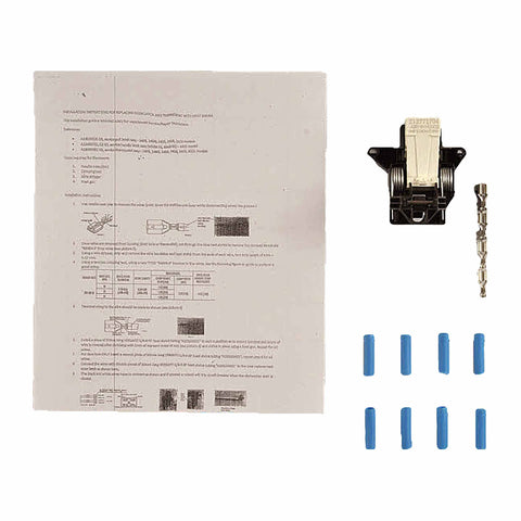 Frigidaire dishwasher door latch front view showing secure closure