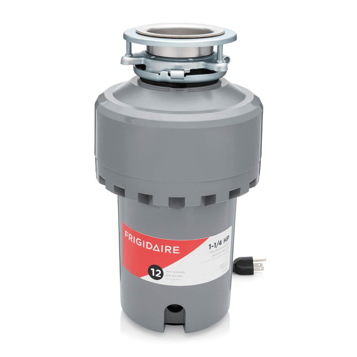 Frigidaire FF13DISPC1 corded garbage disposal for kitchen sinks with easy installation.