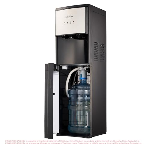 Frigidaire robust compressor keeps water temperature steady.