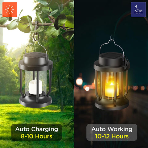 FriutShine solar lantern enhanced-brightness lights up walkways at night