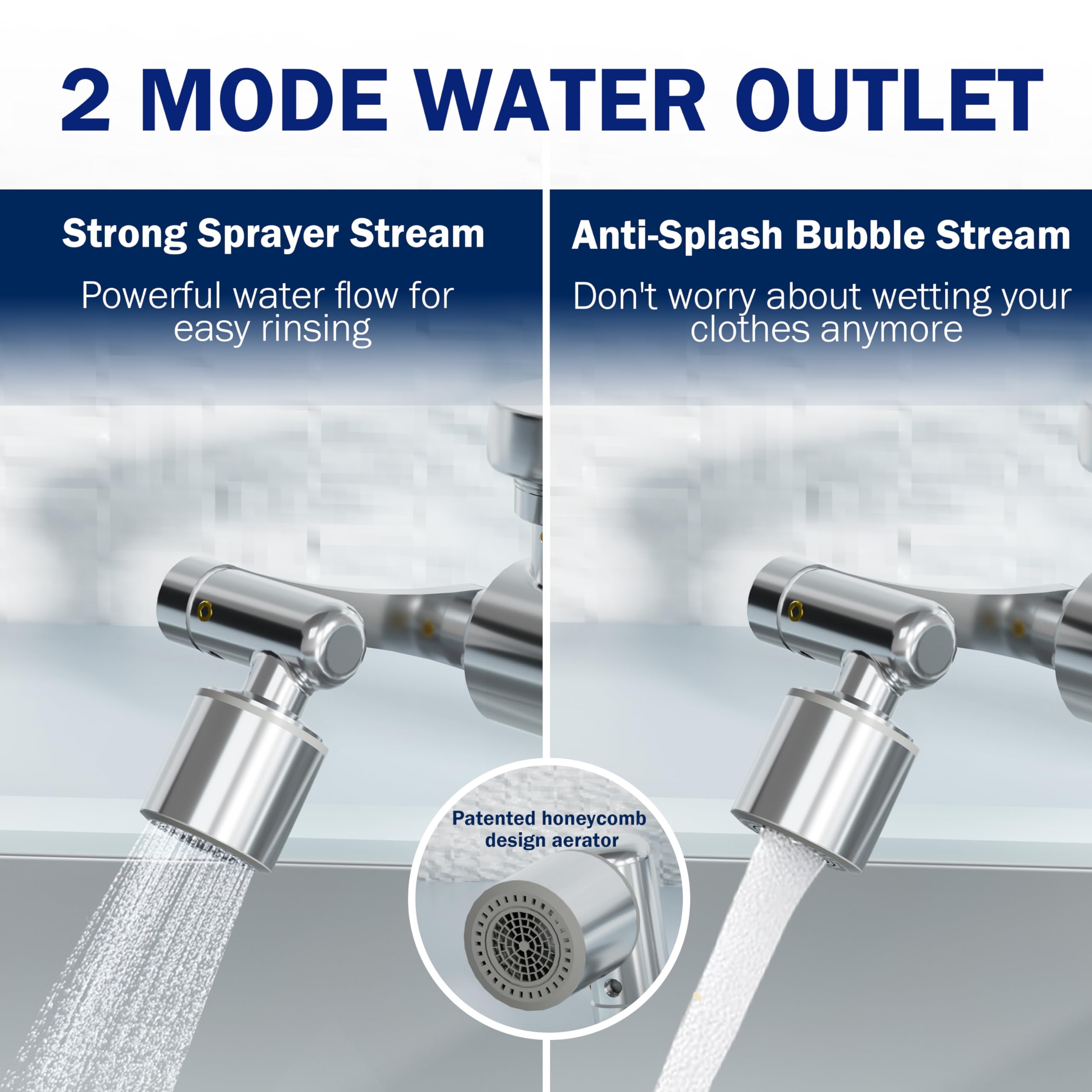 FRIZZLIFE FF1080 1080° rotating arm supports flexible angles.