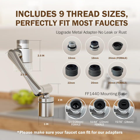 Frizzlife FF1440 replacement cartridges provide long-lasting chlorine and odor filtration.