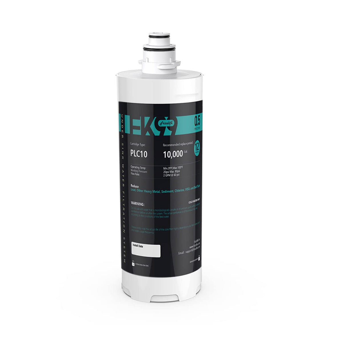Frizzlife FK99 inner filter cartridge reduces sediment for cleaner drinking water