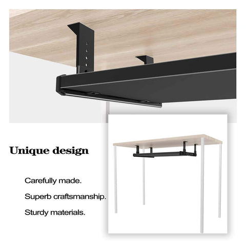 FRMSAET 40 lbs max capacity slide supports keyboards and light storage