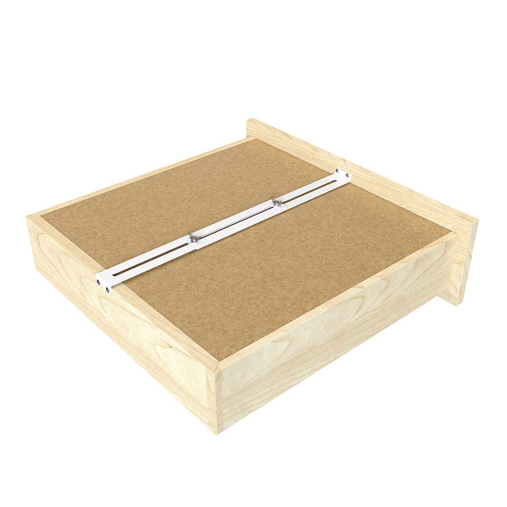 FRMSAET drawer repair bracket design reinforces wooden drawers for stability.