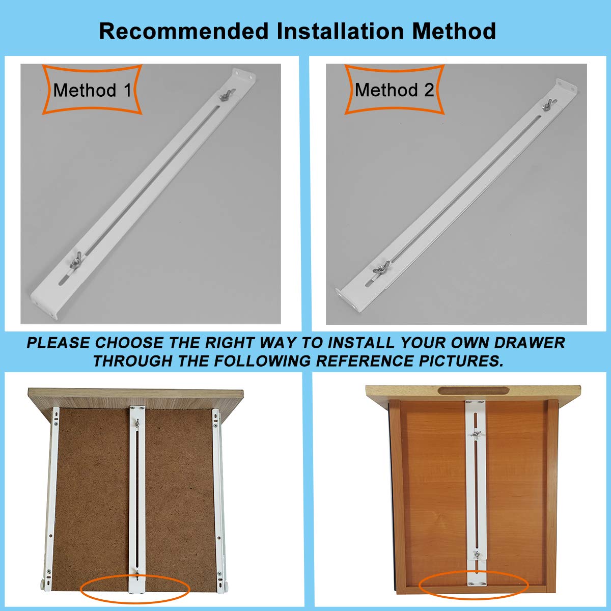 FRMSAET screws and hex nuts enable quick, secure installation.
