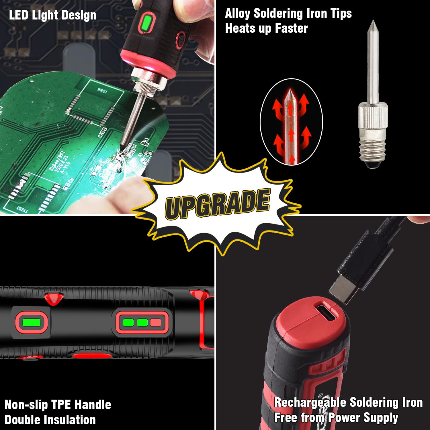 FROGBRO temperature control ranges from 392 to 968°F for versatile projects.