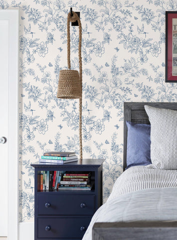 Froluya vinyl wallpaper showing durable, easy-to-clean surface