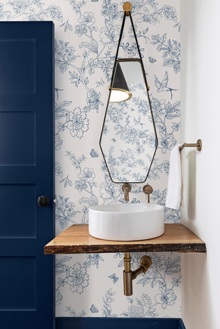 Froluya wallpaper ideal for rental spaces and dorm decor