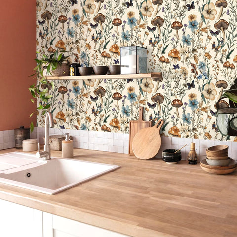 Froluya durable vinyl wallpaper with strong adhesion for smooth surfaces.