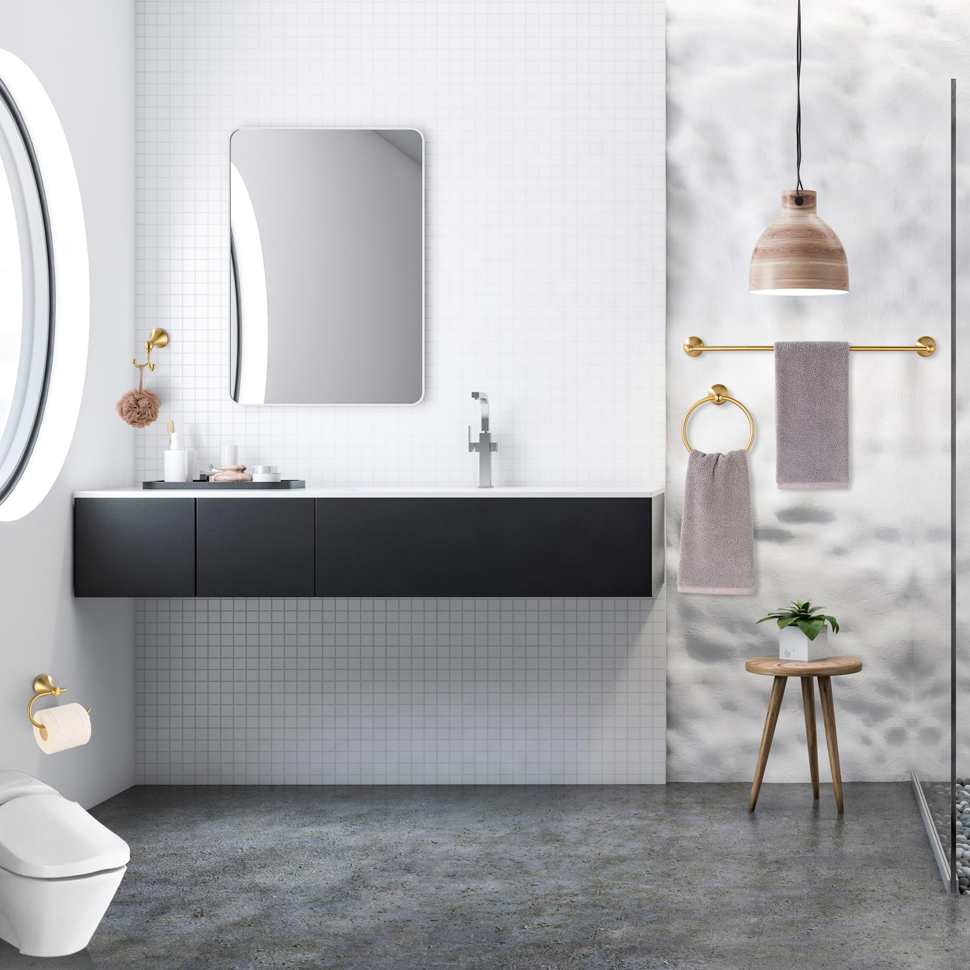 FROPO wall-mounted design saving counter space with clean lines