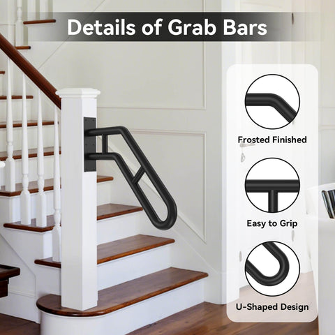 Frossvt 26-inch length offers reliable reach for compact stairs.