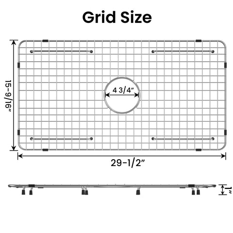 Frsmvati grid showing 3/8 inch corner radius for safe cleaning