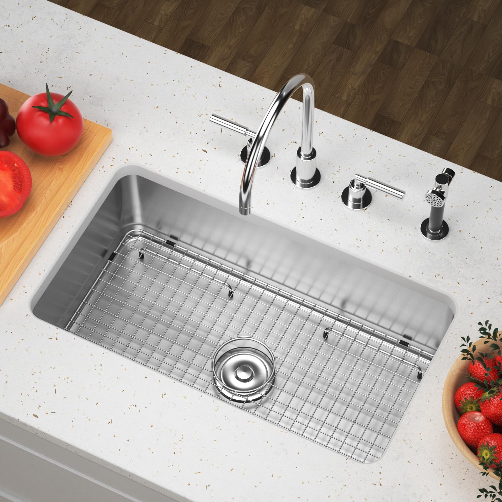 Frsmvati grid protecting the sink bottom during drying