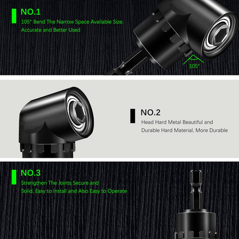 Fruholt 360-degree rotatable socket adapters in action