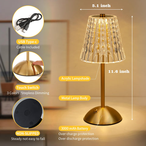 Fsaox multi-scenario lighting for dining, bedside, and more.
