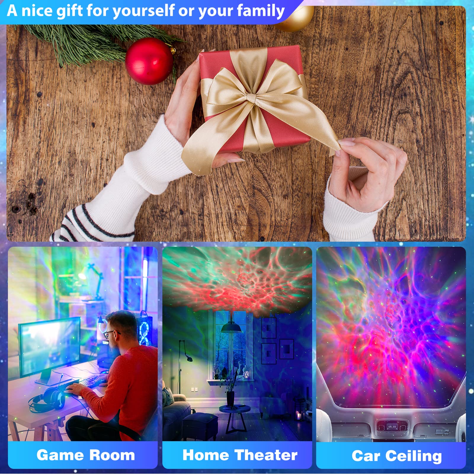 FSSQBFLC Multi-scene night light ideal for kids' rooms, bedrooms, and game rooms.