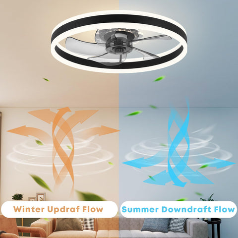 FSZDORJ flush-mount design ideal for bedrooms and living spaces