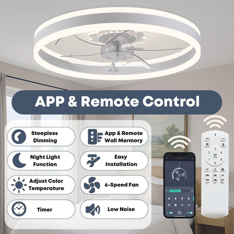 FSZDORJ F105 app and remote control for easy operation.