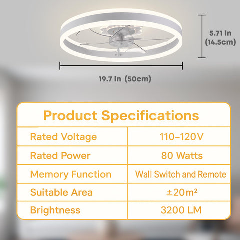 FSZDORJ F105 six-speed settings for personalized airflow.