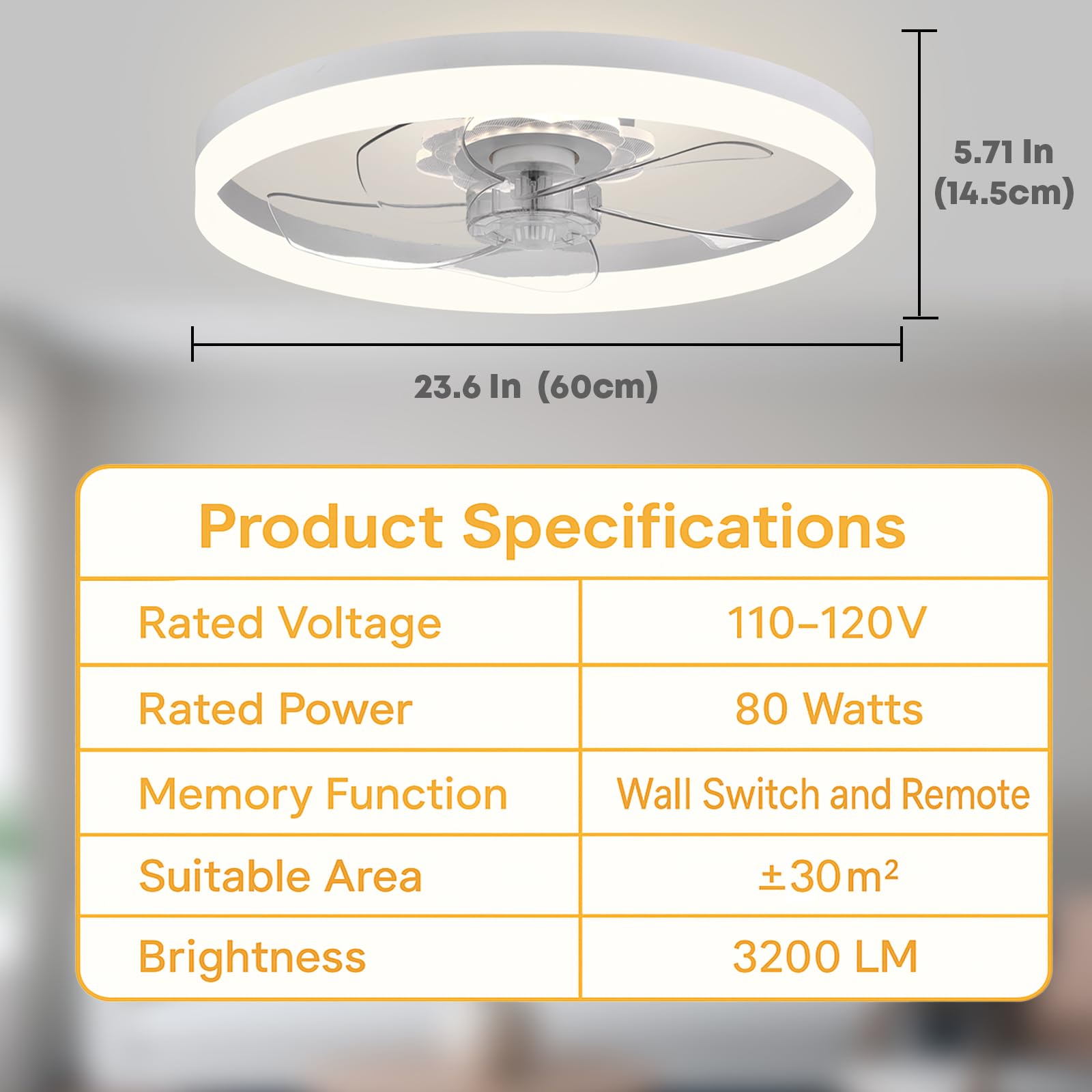 FSZDORJ F115 reversible motor provides summer cooling and winter circulation.