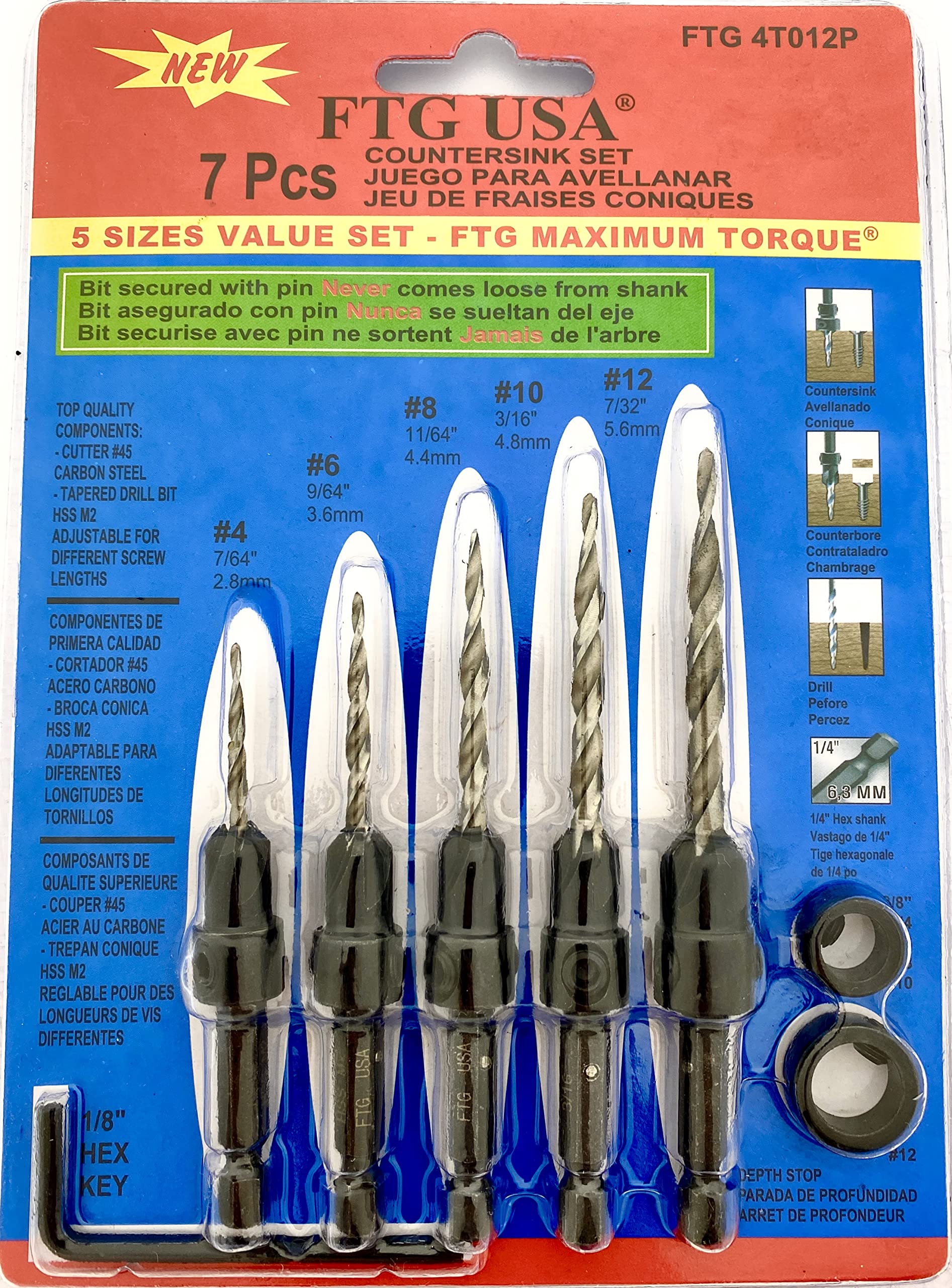 FTG USA Bloomfield-New Jersey design emphasizes practical, quality woodworking tools.