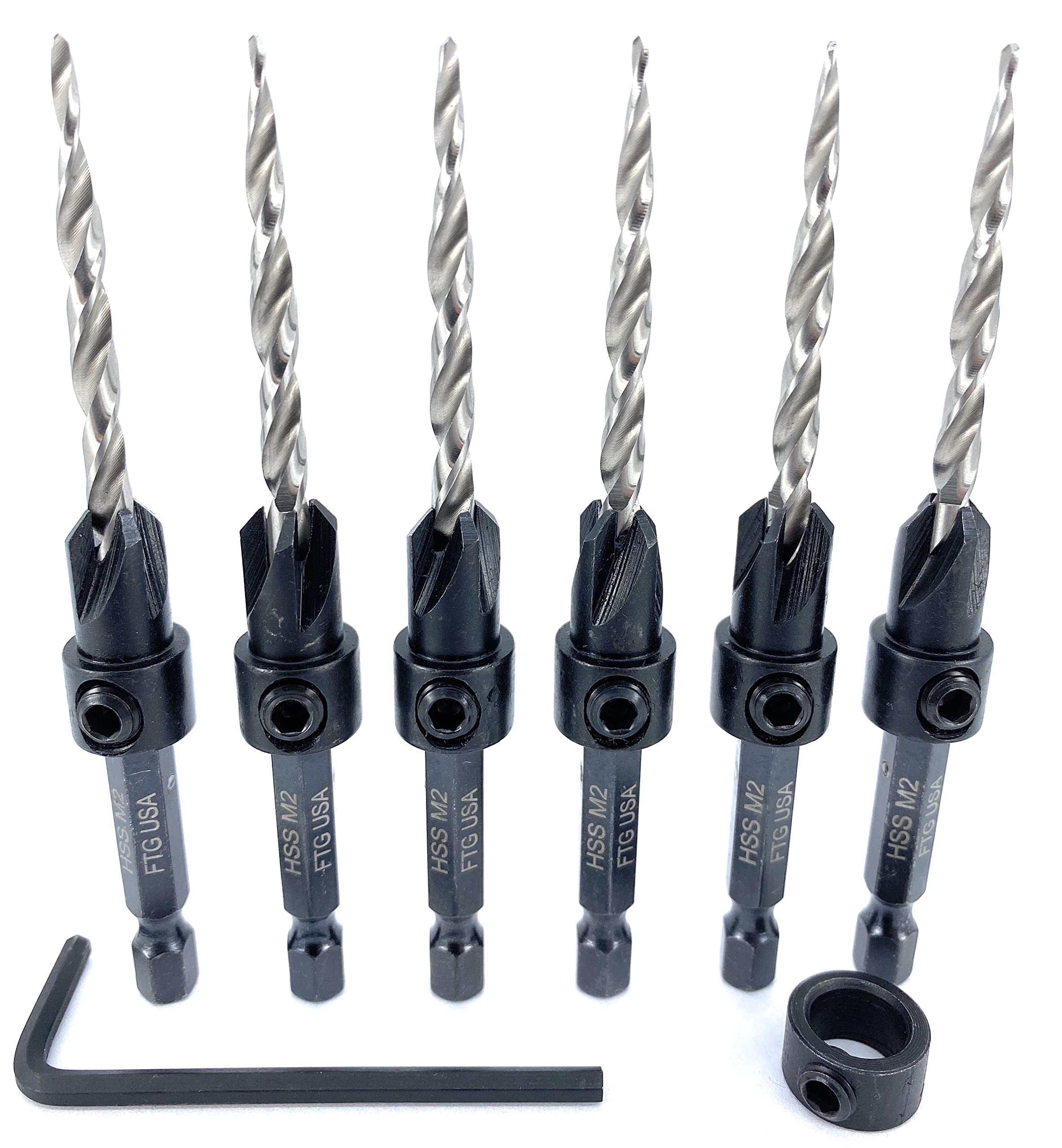 FTG USA lab-tested quality packaging for the countersink set
