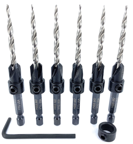 FTG USA lab-tested quality packaging for the countersink set