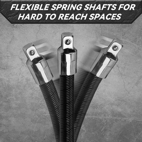 FTIHTRY in auto repair use showing flexibility and reach near engine bay