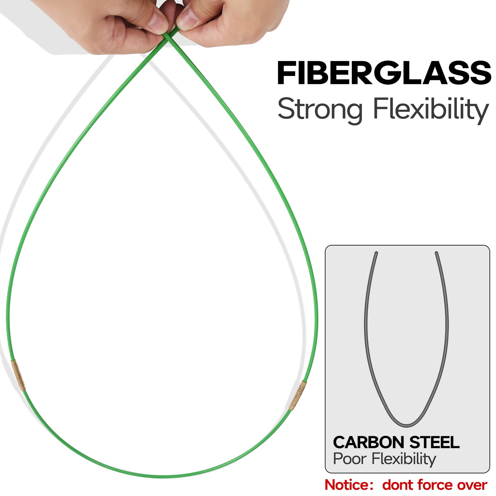 FTIHTRY glow rod kit helps locate and guide wires behind walls.