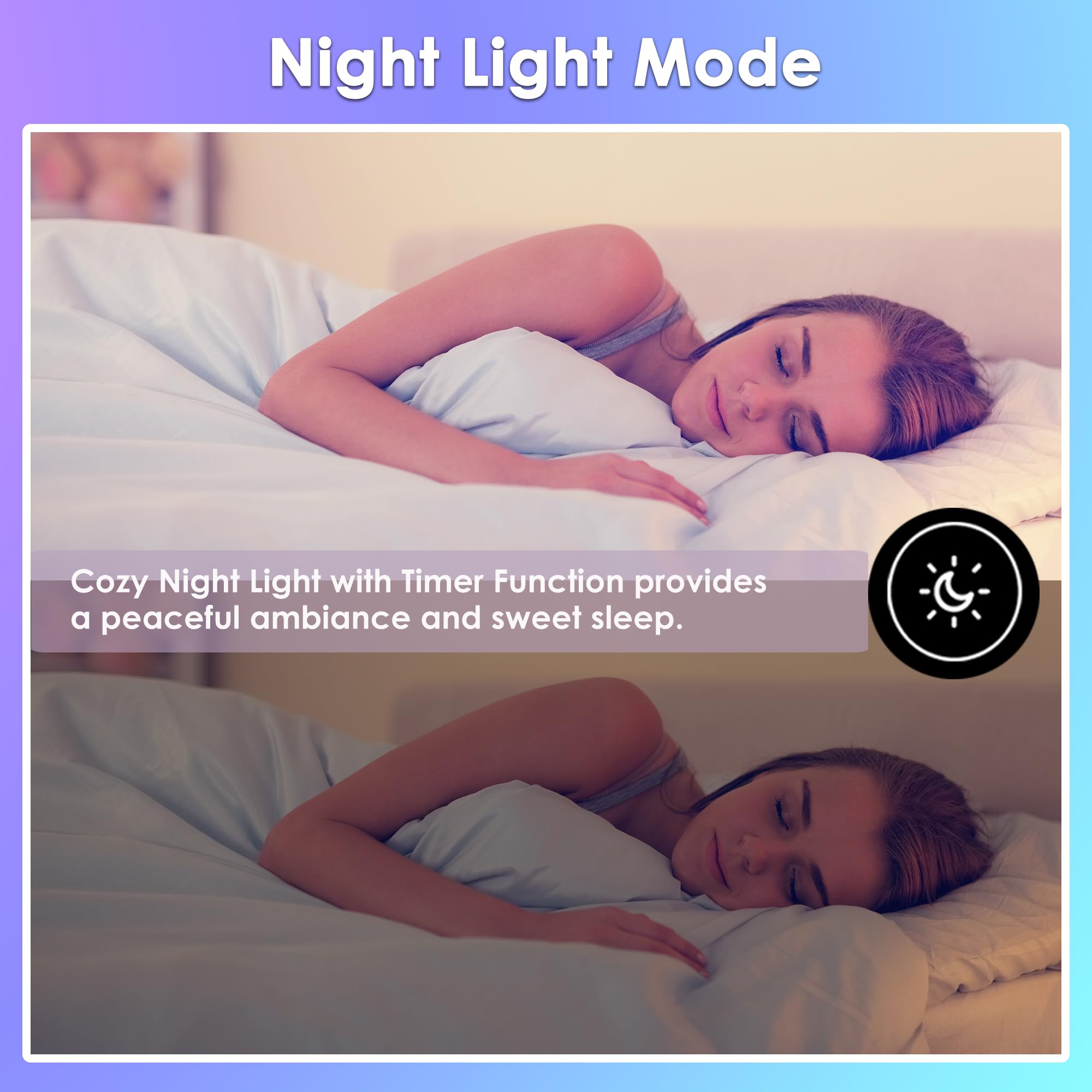 FTL R20 two lighting modes for party or steady glow