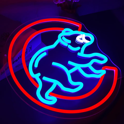 FTMGGDG Baseball Neon Sign dimmable feature for mood lighting