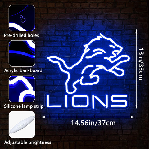 FTMGGGDG football neon sign bedroom decor creates sporty ambiance and focus.