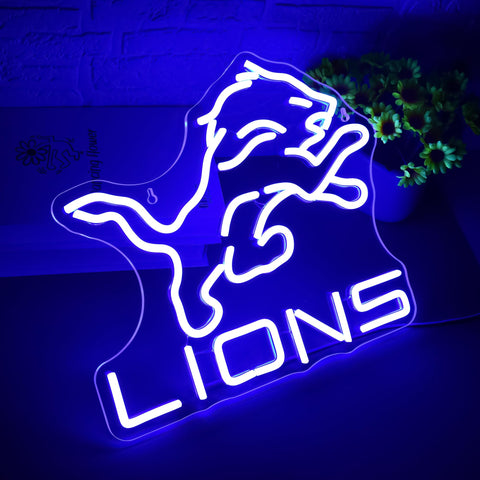 FTMGGGDG dimmable LED football neon sign sets the mood in any space.