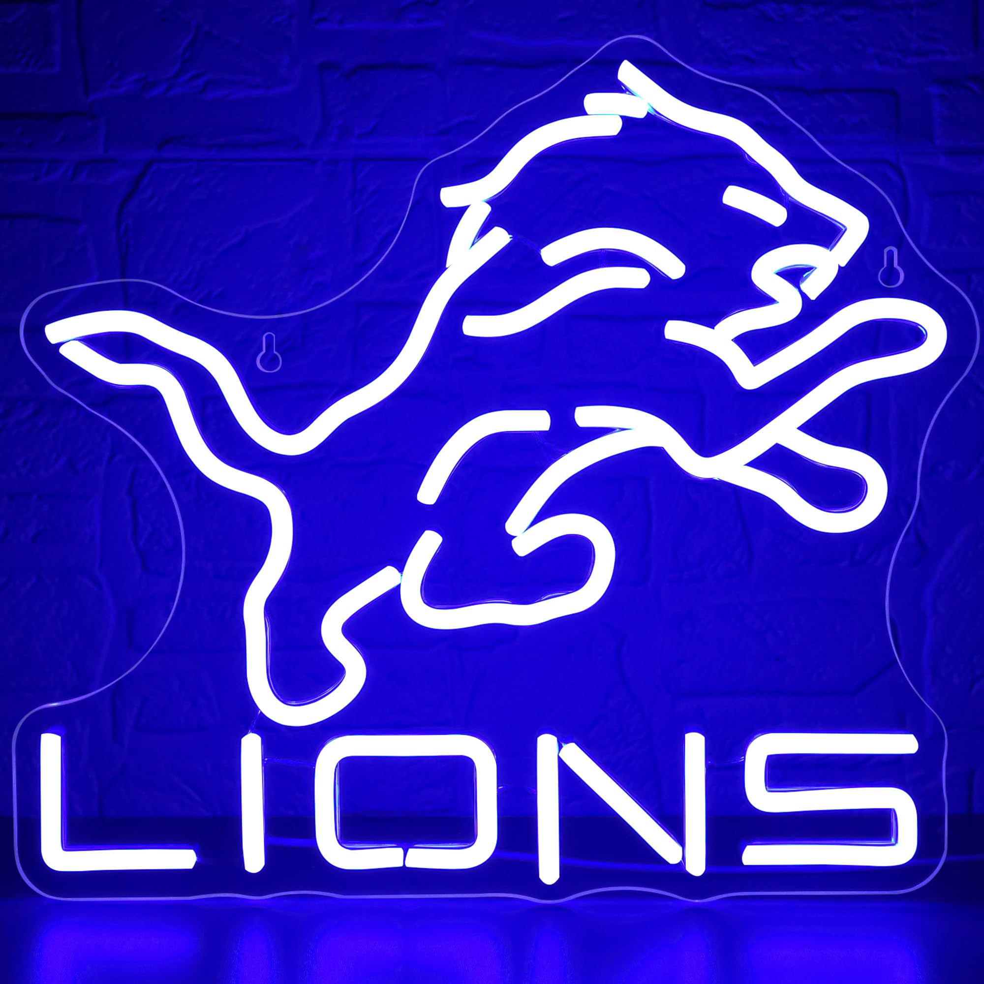 FTMGGGDG football neon sign wall-mount adds vibrant glow for game rooms and bedrooms.
