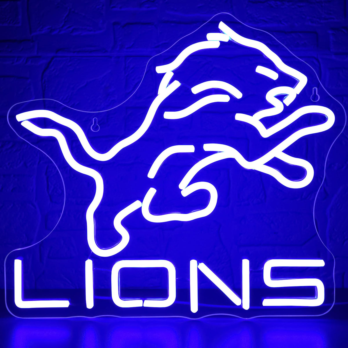 FTMGGGDG football neon sign wall-mount adds vibrant glow for game rooms and bedrooms.
