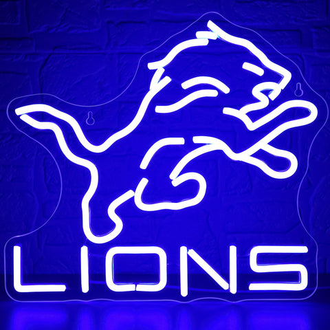 FTMGGGDG football neon sign wall-mount adds vibrant glow for game rooms and bedrooms.