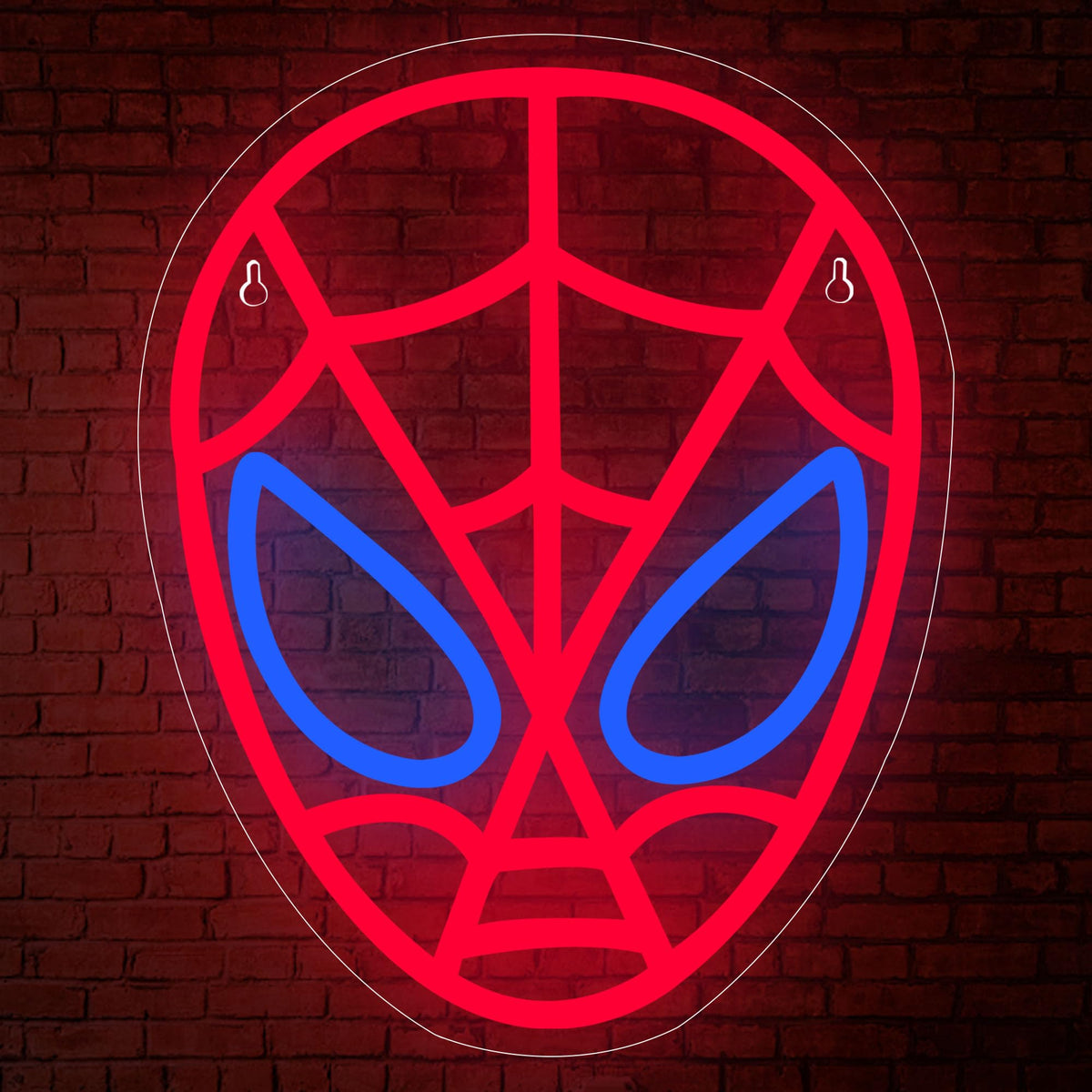 FTMGGDG Spider Neon Sign glows vividly for playful room decor.