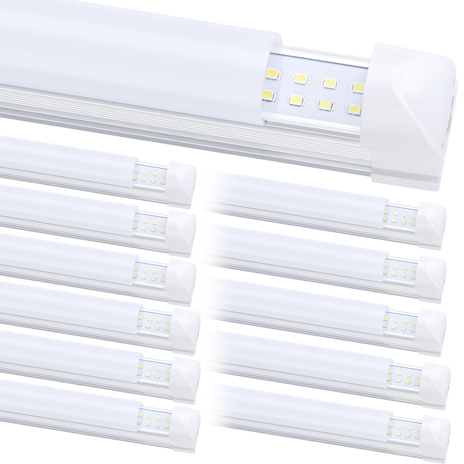FTUBET 15000lm output ensures bright, even lighting for workspaces.
