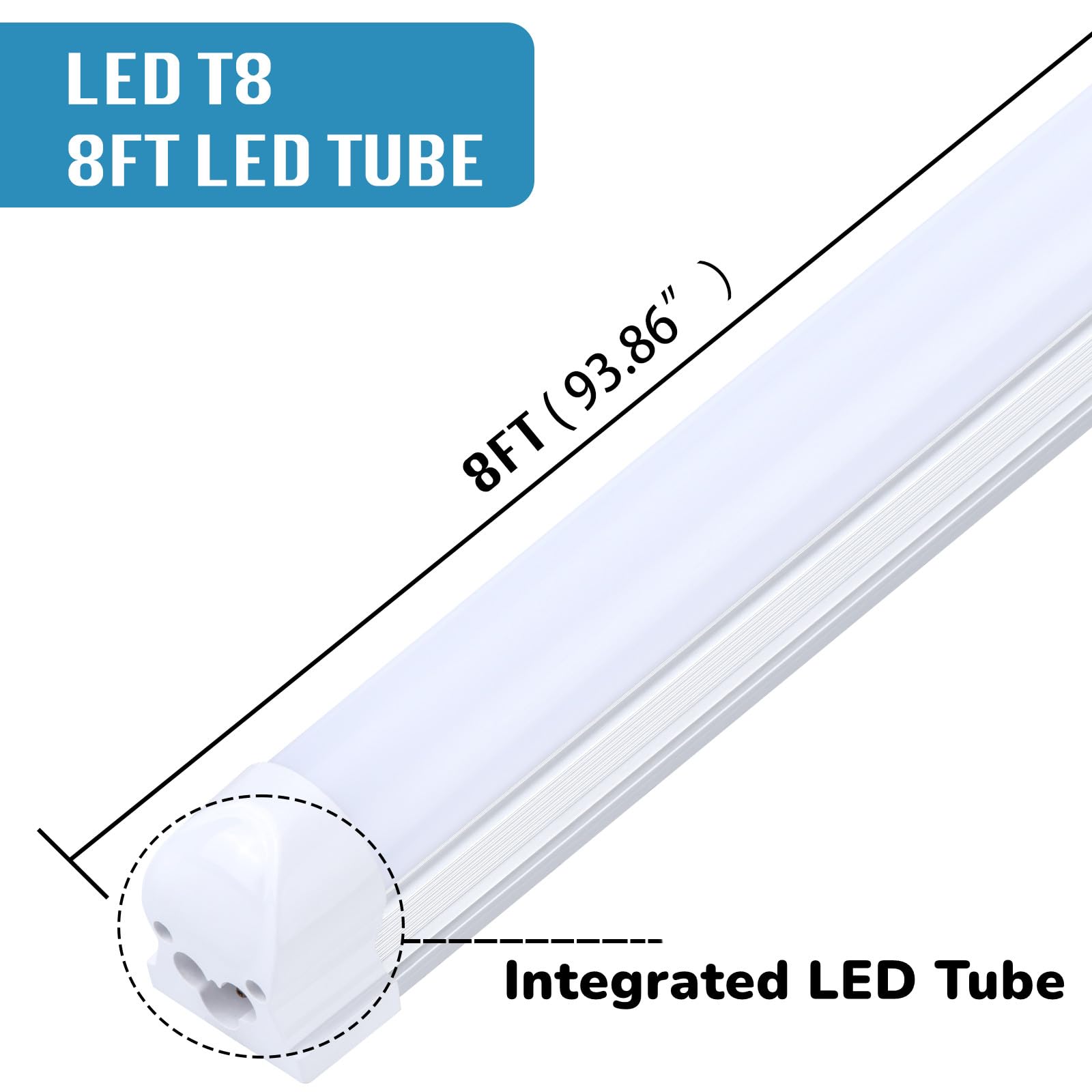 FTUBET cool white 6000K glow supports clear, high-contrast tasks.