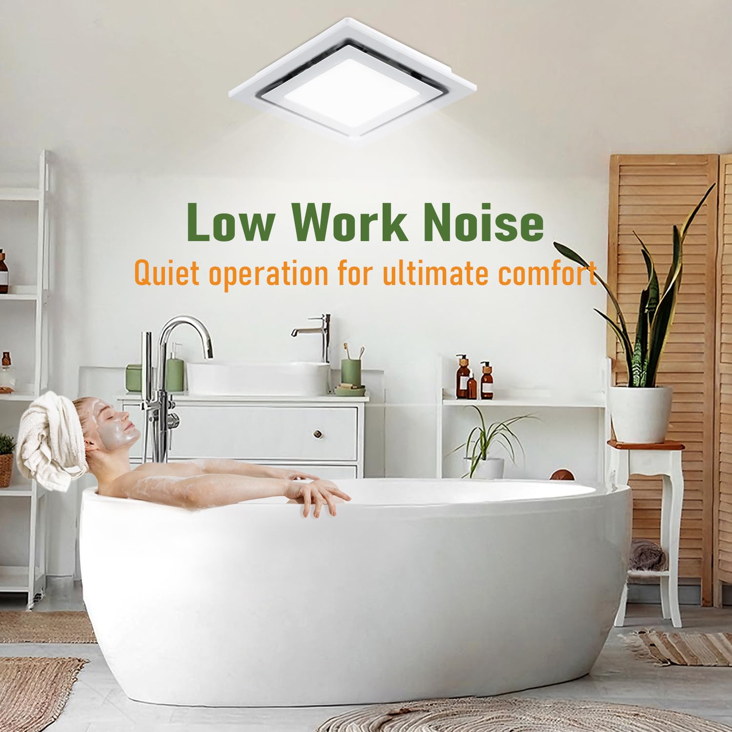 Fuairmee backdraft damper prevents dust and odors from reentering when off.