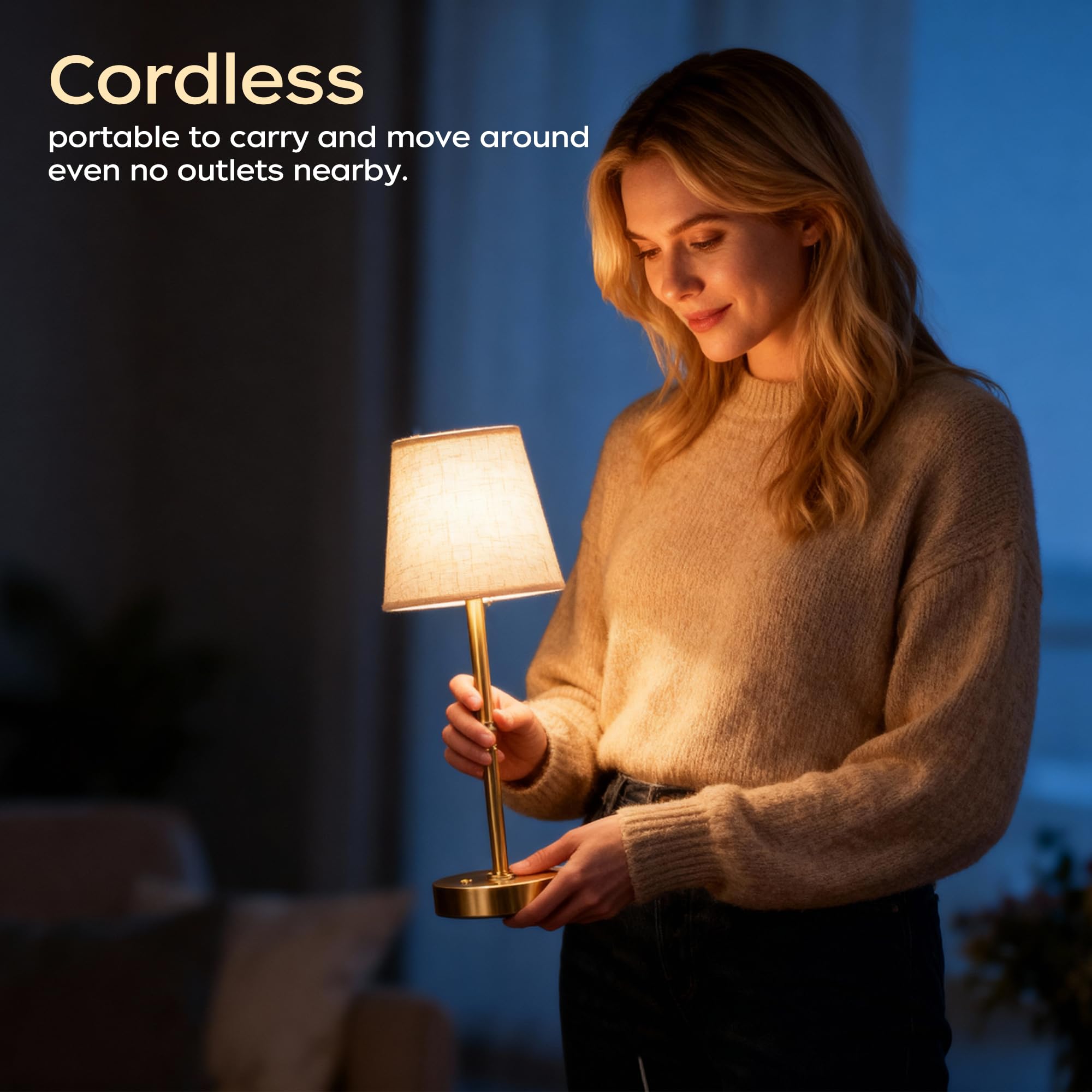 Fuaoddda USB-C charging lamp supports easy top-up from any device.