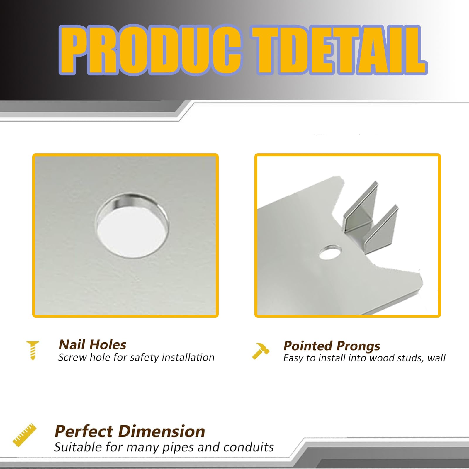 FUBEDY corrosion-resistant plate safeguards plumbing within walls.