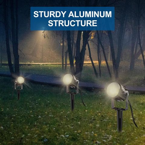 FUCHUMERU spotlight illuminates the yard, boosting curb appeal after dark.