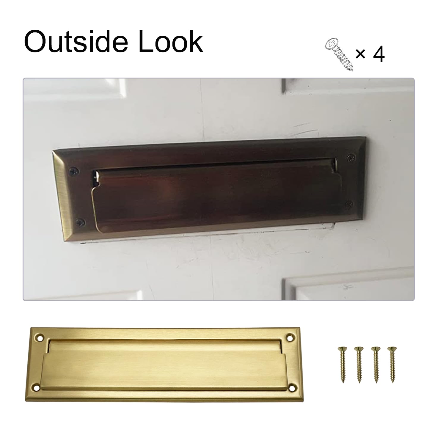 Fudatong mail slot demonstrates weather-resistant design for outdoor use.